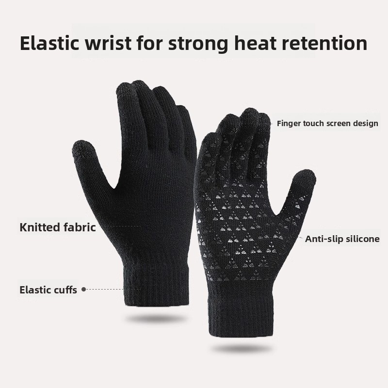 Unisex Outdoor Running Sports  - Wool Glove Lined recension och pris