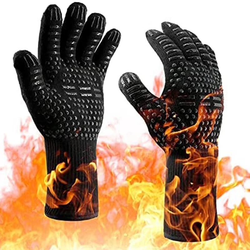 Bbq Gloves High Temperature Re - Heat Resistant Glove recension och pris
