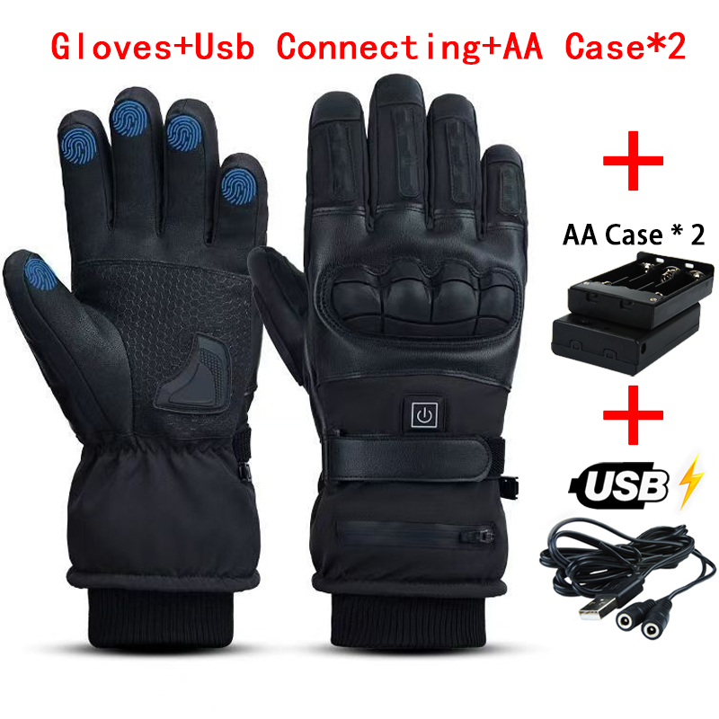 Heated Gloves Hand Warmer Elec - Ski Glove Waterproof recension och pris